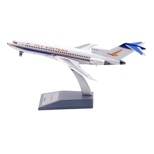 RIVPAHGQ Replika Flugzeugmodelle Flugzeugmodell Aus Legierung Im Maßstab 1:200 Für Fly Eastern B727-100 N8102N, Statisches Druckgussmodell, Flugzeugdekoration Vorgefertigte Luftfahrzeug Modelle von RIVPAHGQ