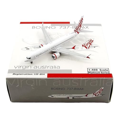 RIVPAHGQ Replika Flugzeugmodelle Flugzeugmodelle Im Maßstab 9 cm 1/400 for Virgin Atlantic B737 MAX8 VH-8IA, Exquisites Druckgussflugzeug Vorgefertigte Luftfahrzeug Modelle RIVPAHGQ Replika Flugzeugmodelle Flugzeugmodelle Im Maßstab 9 cm 1/400 for Virgin Atlantic B737 MAX8 VH-8IA, Exquisites Druckgussflugzeug Vorgefertigte Luftfahrzeug Modelle von RIVPAHGQ