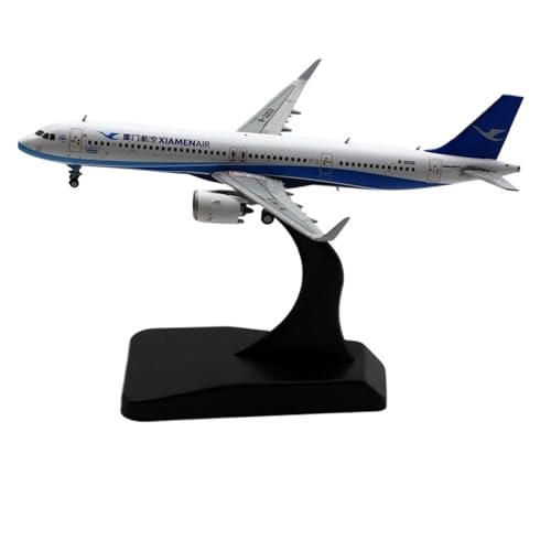 RIVPAHGQ Replika Flugzeugmodelle Flugzeugreplik Im Maßstab 11 cm Im Maßstab 1/400 for Xiamen Airlines A321neo B-32CU Sehr Detailliertes Fertiges Flugzeugmodell Vorgefertigte Luftfahrzeug Modelle von RIVPAHGQ