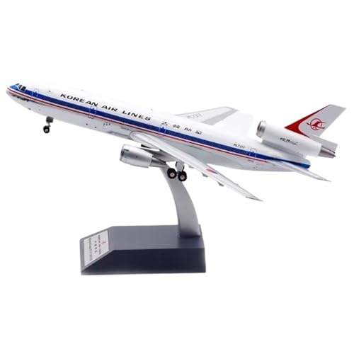 RIVPAHGQ Replika Flugzeugmodelle Maßstab 1:200 Druckguss-Modellflugzeuge Für Korean Air Mcdonnell Douglas DC-10-30 HL7317 B-DC10-KAL-0122P Flugzeuge Vorgefertigte Luftfahrzeug Modelle von RIVPAHGQ
