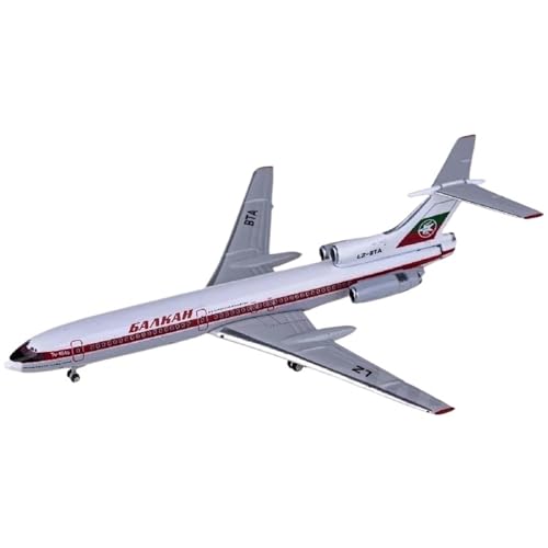 RIVPAHGQ Replika Flugzeugmodelle Maßstab 1:400 PH11825 for Balkan Airlines TU-154B LZ-BTA Miniatur-Flugzeugmodell, Druckguss-Flugzeugmodell Vorgefertigte Luftfahrzeug Modelle RIVPAHGQ Replika Flugzeugmodelle Maßstab 1:400 PH11825 for Balkan Airlines TU-154B LZ-BTA Miniatur-Flugzeugmodell, Druckguss-Flugzeugmodell Vorgefertigte Luftfahrzeug Modelle von RIVPAHGQ