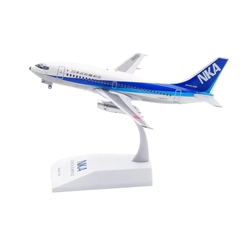 RIVPAHGQ Replika Flugzeugmodelle Maßstab Miniatur-Verkehrsflugzeugmodell 1:200 Für Boeing B737-200 NKA Japan JA8413 Flugzeugdruckguss-Modellflugzeug Vorgefertigte Luftfahrzeug Modelle von RIVPAHGQ