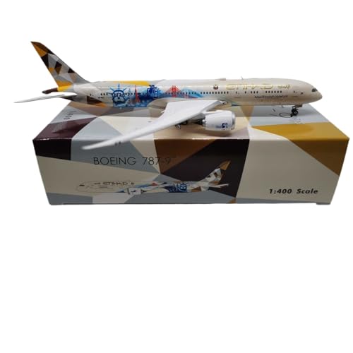 RIVPAHGQ Replika Flugzeugmodelle Metallflugzeug Im Maßstab 1:400 Für Etihad Airways B787-9 A6-BLC, Detailliertes Modellflugzeug, Sammleredition Vorgefertigte Luftfahrzeug Modelle RIVPAHGQ Replika Flugzeugmodelle Metallflugzeug Im Maßstab 1:400 Für Etihad Airways B787-9 A6-BLC, Detailliertes Modellflugzeug, Sammleredition Vorgefertigte Luftfahrzeug Modelle von RIVPAHGQ