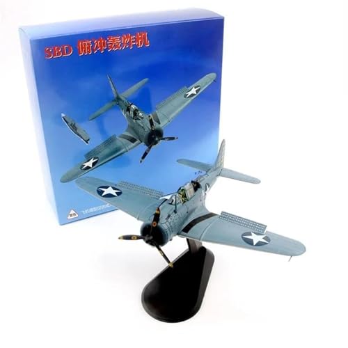 RIVPAHGQ Replika Flugzeugmodelle Militärflugzeugmodell Im Maßstab 1:72 Für US Navy SBD Dauntless Dive Bomber Midway Naval Battle Alloy Aircraft Vorgefertigte Luftfahrzeug Modelle RIVPAHGQ Replika Flugzeugmodelle Militärflugzeugmodell Im Maßstab 1:72 Für US Navy SBD Dauntless Dive Bomber Midway Naval Battle Alloy Aircraft Vorgefertigte Luftfahrzeug Modelle von RIVPAHGQ