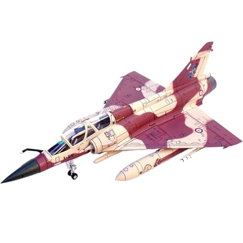 RIVPAHGQ Replika Flugzeugmodelle Militärmodelle Im Maßstab 1:72 Mirage 2000 Fighter D Für Die Französische Luftwaffe, Miniatur-Flugzeugmodell Vorgefertigte Luftfahrzeug Modelle RIVPAHGQ Replika Flugzeugmodelle Militärmodelle Im Maßstab 1:72 Mirage 2000 Fighter D Für Die Französische Luftwaffe, Miniatur-Flugzeugmodell Vorgefertigte Luftfahrzeug Modelle von RIVPAHGQ