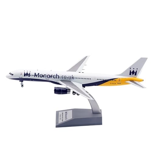 RIVPAHGQ Replika Flugzeugmodelle Miniatur-Flugzeugmodell Im Maßstab 23 cm, 1:200, Monarch Airlines for Boeing B757-200 G-DAJB, Fertiges Flugzeugmodell Vorgefertigte Luftfahrzeug Modelle RIVPAHGQ Replika Flugzeugmodelle Miniatur-Flugzeugmodell Im Maßstab 23 cm, 1:200, Monarch Airlines for Boeing B757-200 G-DAJB, Fertiges Flugzeugmodell Vorgefertigte Luftfahrzeug Modelle von RIVPAHGQ