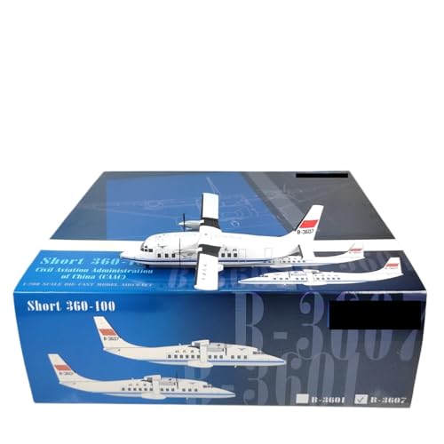RIVPAHGQ Replika Flugzeugmodelle Miniatur-Verkehrsflugzeugmodell Im Maßstab 1:200 CAAC Für Short 360 B-3601 B-3607 Aus Druckgussmetall, Sammlerflugzeug Vorgefertigte Luftfahrzeug Modelle(B-3607) von RIVPAHGQ