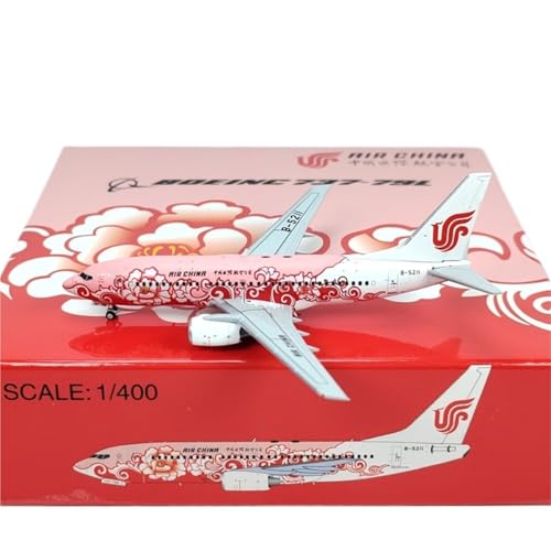 RIVPAHGQ Replika Flugzeugmodelle Miniatur-Verkehrsflugzeugmodell Im Maßstab 1:400 Für Air China B737-700 B-5211, Druckguss-Metallmodell, Sammlerflugzeug Vorgefertigte Luftfahrzeug Modelle RIVPAHGQ Replika Flugzeugmodelle Miniatur-Verkehrsflugzeugmodell Im Maßstab 1:400 Für Air China B737-700 B-5211, Druckguss-Metallmodell, Sammlerflugzeug Vorgefertigte Luftfahrzeug Modelle von RIVPAHGQ