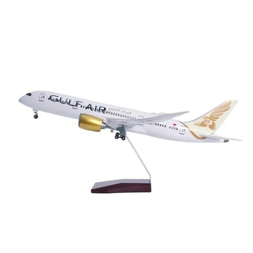 RIVPAHGQ Replika Flugzeugmodelle Replik Eines Zivilen Flugzeugs Im Maßstab 1/130 43 cm for Gulf Air for Boeing 787 Flugzeugmodell for Die Luftfahrtanzeige Vorgefertigte Luftfahrzeug Modelle(NO Light) RIVPAHGQ Replika Flugzeugmodelle Replik Eines Zivilen Flugzeugs Im Maßstab 1/130 43 cm for Gulf Air for Boeing 787 Flugzeugmodell for Die Luftfahrtanzeige Vorgefertigte Luftfahrzeug Modelle(NO Light) von RIVPAHGQ