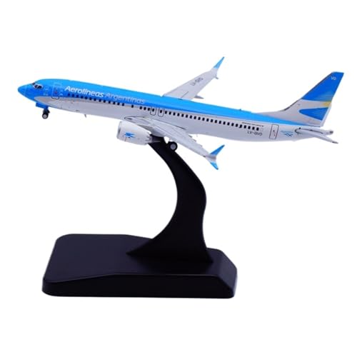 RIVPAHGQ Replika Flugzeugmodelle for Aerolineas Argentinas B737 MAX 8 LV-GVD Druckguss-Flugzeugmodell Im Maßstab 1:400 – 9 cm Große Fertige Flugzeugnachbildung Vorgefertigte Luftfahrzeug Modelle RIVPAHGQ Replika Flugzeugmodelle for Aerolineas Argentinas B737 MAX 8 LV-GVD Druckguss-Flugzeugmodell Im Maßstab 1:400 – 9 cm Große Fertige Flugzeugnachbildung Vorgefertigte Luftfahrzeug Modelle von RIVPAHGQ