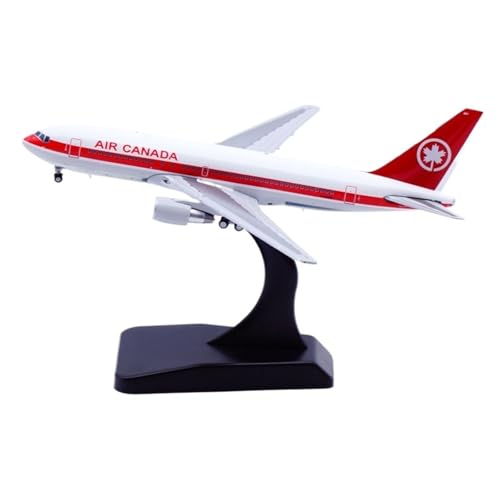 RIVPAHGQ Replika Flugzeugmodelle for Air Canada B767-200ER C-GAUB 1:400 Druckguss-Modellflugzeug – Flugzeug Im Maßstab 12 cm Mit Ständer Vorgefertigte Luftfahrzeug Modelle von RIVPAHGQ