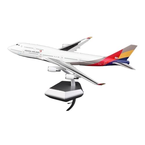 RIVPAHGQ Replika Flugzeugmodelle for Asiana Airlines B747-400 HL7428 1:200 Druckguss-Modellflugzeug – 35 cm Großes Sammlerflugzeug Mit Ständer Vorgefertigte Luftfahrzeug Modelle RIVPAHGQ Replika Flugzeugmodelle for Asiana Airlines B747-400 HL7428 1:200 Druckguss-Modellflugzeug – 35 cm Großes Sammlerflugzeug Mit Ständer Vorgefertigte Luftfahrzeug Modelle von RIVPAHGQ