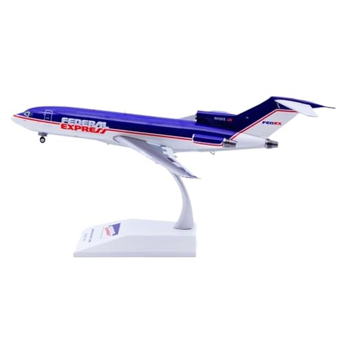 RIVPAHGQ Replika Flugzeugmodelle for FedEx B727-100 N115FE Druckguss-Flugzeugmodell Im Maßstab 1:200 – 20 cm Große Fertige Flugzeugnachbildung Vorgefertigte Luftfahrzeug Modelle RIVPAHGQ Replika Flugzeugmodelle for FedEx B727-100 N115FE Druckguss-Flugzeugmodell Im Maßstab 1:200 – 20 cm Große Fertige Flugzeugnachbildung Vorgefertigte Luftfahrzeug Modelle von RIVPAHGQ