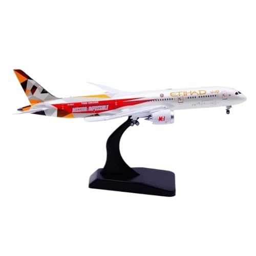 Replika Flugzeugmodelle 15 Cm, Maßstab 1:400, For Etihad Airways B787-9 A6-BLO-Klappen, Druckguss-Flugzeugmodell, Fertiges Metallflugzeug Mit Ständer Vorgefertigte Luftfahrzeug Modelle(Regular) von RIVPAHGQ