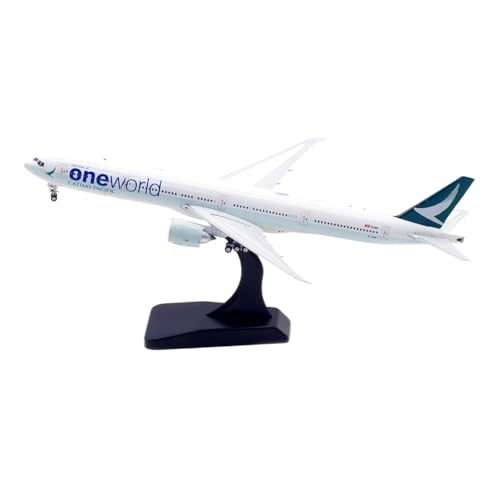 Replika Flugzeugmodelle 18CM Boutique-Flugzeugnachbildung Aus Legierung Im Maßstab 1:400 For Cathay Pacific B777-300ER B-KQZ B-KQM Zivilflugzeugmodelle Vorgefertigte Luftfahrzeug Modelle(B-KQM) von RIVPAHGQ