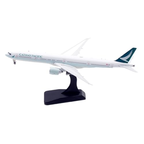 Replika Flugzeugmodelle 18CM Boutique-Flugzeugnachbildung Aus Legierung Im Maßstab 1:400 For Cathay Pacific B777-300ER B-KQZ B-KQM Zivilflugzeugmodelle Vorgefertigte Luftfahrzeug Modelle(B-KQZ) von RIVPAHGQ
