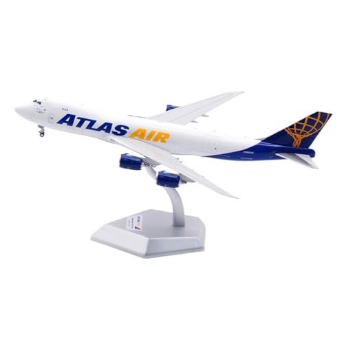 Replika Flugzeugmodelle 19CM Exquisite Exponate Flugzeug Im Maßstab 1:400 for Atlas Air B747-8F N860GT Flugzeugmodell Aus Druckgusslegierung Vorgefertigte Luftfahrzeug Modelle(Flap) von RIVPAHGQ