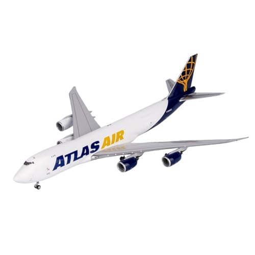 Replika Flugzeugmodelle 19CM Fertiges Flugzeug-Druckgussmodell Im Maßstab 1/400 for Atlas Air B747-8F N856GT-Flugzeug for Luftfahrtfans Vorgefertigte Luftfahrzeug Modelle von RIVPAHGQ