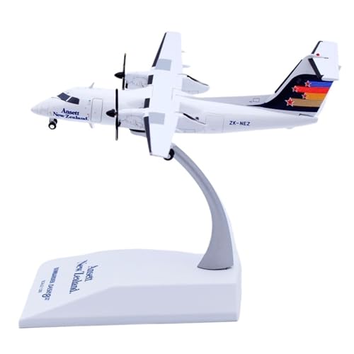 Replika Flugzeugmodelle 22CM Modellflugzeug Im Maßstab 1:200 for Air New Zealand Bombardier Dash8-Q100 ZK-Nez Druckguss-Flugzeugnachbildung Vorgefertigte Luftfahrzeug Modelle von RIVPAHGQ
