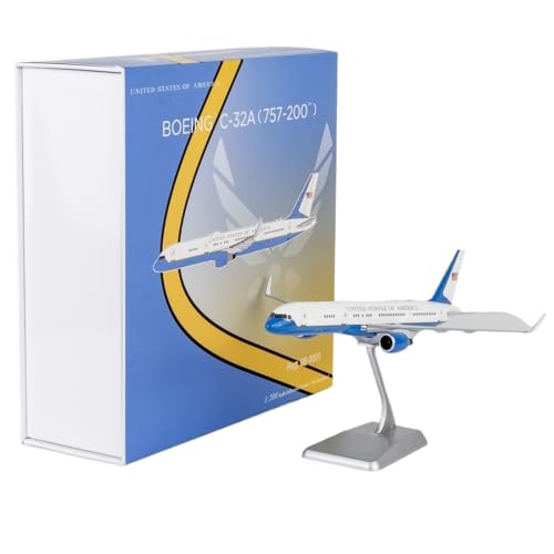 Replika Flugzeugmodelle 23 Cm Feines Militärflugzeugmodell Aus Druckguss Im Maßstab 1:200 For USAF C-32A 757-200 19-0018 98-0001 Flugzeug Legierung Vorgefertigte Luftfahrzeug Modelle(19-0018) von RIVPAHGQ