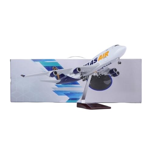 Replika Flugzeugmodelle 47 cm B747 Modellflugzeug Im Maßstab 1:150 Atlas Air for Boeing 747 Flugzeugmodell Zivilluftfahrt Frachtflugzeug Vorgefertigte Luftfahrzeug Modelle Replika Flugzeugmodelle 47 cm B747 Modellflugzeug Im Maßstab 1:150 Atlas Air for Boeing 747 Flugzeugmodell Zivilluftfahrt Frachtflugzeug Vorgefertigte Luftfahrzeug Modelle von RIVPAHGQ