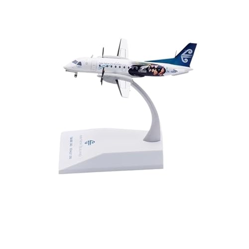 Replika Flugzeugmodelle 9 cm for Air New Zealand Saab 340A ZK-NSK Modellflugzeug Im Maßstab 1:200 Mit Ständer Sammlerflugzeug-Replik Vorgefertigte Luftfahrzeug Modelle von RIVPAHGQ