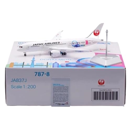 Replika Flugzeugmodelle Flugzeugmodell Im Maßstab 1:200 Für Japan Airlines JAL B787-8 JA837J JA844J JA828J JA841J Druckguss-Statikmodellflugzeug Vorgefertigte Luftfahrzeug Modelle(L2024-JA837J) von RIVPAHGQ