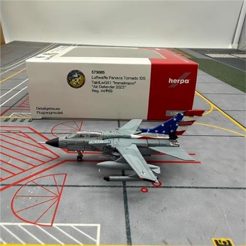 Replika Flugzeugmodelle Maßstab 1:200 Für Die Deutsche Luftwaffe 44+69 Italienische Luftwaffe MM7066/6-43 Panavia Tornado Kampfflugzeugmodell Legierung Vorgefertigte Luftfahrzeug Modelle(44-69) von RIVPAHGQ