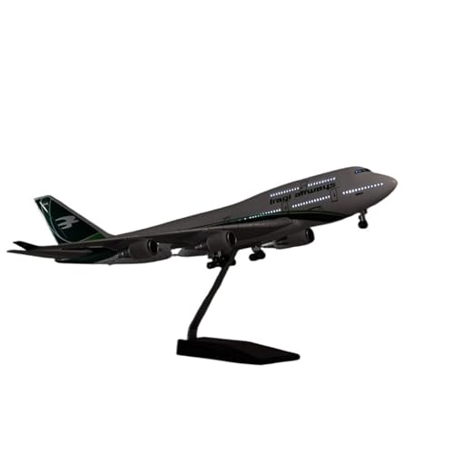Replika Flugzeugmodelle Replik Eines Zivilen Flugzeugs Im Maßstab 1/50, 47 Cm, Iraqi Airways For Boeing B747-400, Flugzeugmodell For Die Luftfahrtanzeige Vorgefertigte Luftfahrzeug Modelle(With light) von RIVPAHGQ