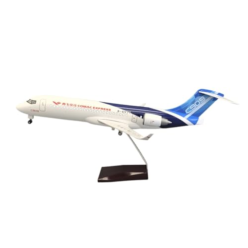 Replika Flugzeugmodelle Replik Eines Zivilflugzeugs Im Maßstab 1/70, 47 Cm, For COMAC Express C909 ARJ21, Flugzeugmodell For Die Luftfahrtanzeige Vorgefertigte Luftfahrzeug Modelle(With light) von RIVPAHGQ