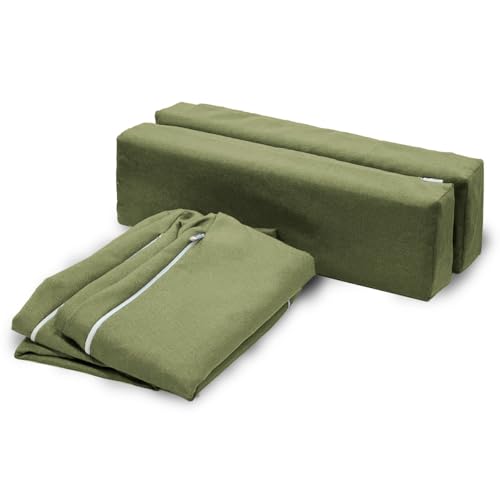 RIWI® Couch Cover – Graugrün (RCC2457) für 24 XXL Bausteine | waschbar & langlebig von RIWI