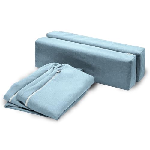 RIWI® Couch Cover – Hellblau (RCC2455) für 24 XXL Bausteine | waschbar & langlebig von RIWI