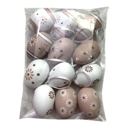RIYAN E Ostern DIY Handbemalte Eier Kindergarten Malspielzeug Simulation Eier Färben Eier Einfach zu Bedienen von RIYAN