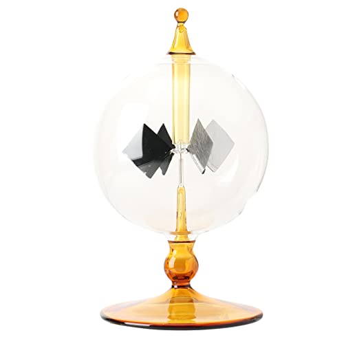 RIYAN Solar-Radiometer, Krummer, Solarenergie, drehende Flügel, Geschenk, Heim-Schreibtisch-Dekoration RIYAN Solar-Radiometer, Krummer, Solarenergie, drehende Flügel, Geschenk, Heim-Schreibtisch-Dekoration von Riyan