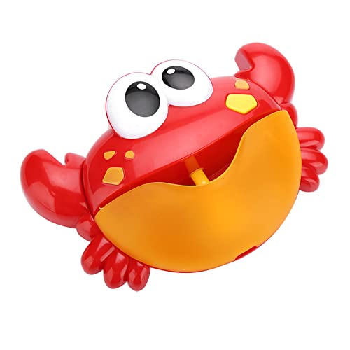Funny Children's Duschspielzeug, Bläst Unzählige Blasen Automatischer Hersteller von Cartoon Crab Bubbles mit 12 Klassischen Musik für Kinderdusche von RIZGHWOY