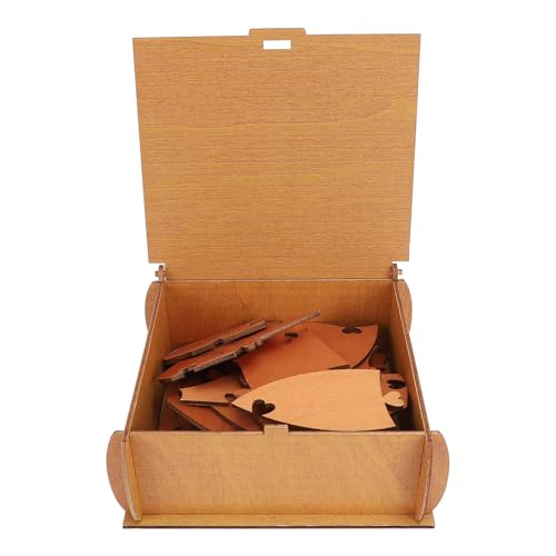 Love Heart Form Puzzle aus Dichte Brown Board Ideal Zum Geburtstag des Jubiläums oder Nur Weil von RIZGHWOY