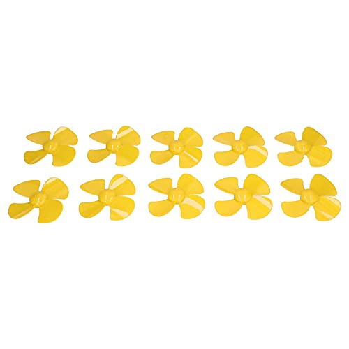 RIZGHWOY 60 Mm 4 Der Ersatzpropeller Der Schaufel/Flügel -Propeller mit Einem 2 -Mm (Yellow) von RIZGHWOY