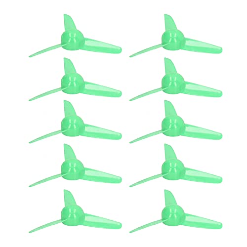 RIZGHWOY 70 Mm 3 Plastikblätter Starker Plastikpropeller (Green) von RIZGHWOY