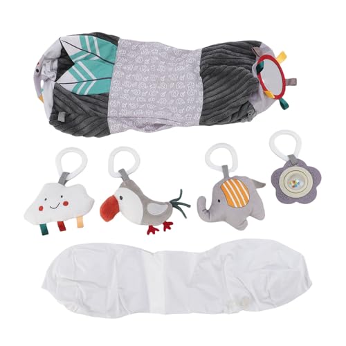 RIZGHWOY Aufblasbares Babybauchzeit-Roller, Weicher Bildungsspielzeug, Kopfhebeunterstützung, Multifunktionale Entwicklungsmatte von RIZGHWOY