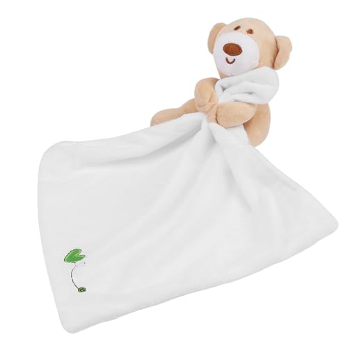 RIZGHWOY Baby Kids Toy Security Decke Plüsch Gleichbleibender Kumpel, Babypartys, Geburtstage (White) von RIZGHWOY