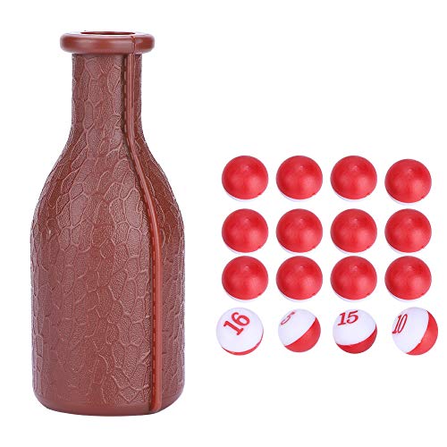 RIZGHWOY Billard Würfelflaschen -Kit, Billard Shaker Flasche für den Pool Shaker mit Standard -Set von 16 Nummerierten Bällen Erbsen Accessoires RIZGHWOY Billard Würfelflaschen -Kit, Billard Shaker Flasche für den Pool Shaker mit Standard -Set von 16 Nummerierten Bällen Erbsen Accessoires von RIZGHWOY