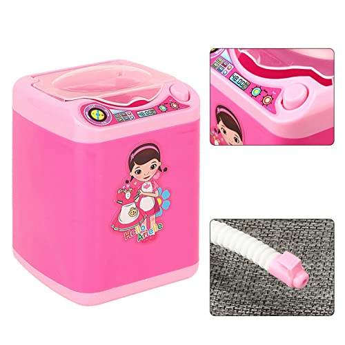 RIZGHWOY Delicate Cartoon Mini Electric Waschmaschine für, Exquisites Bildungsspielzeug Zur Verbesserung der Wahrnehmung und Dauerhaftes Kunststoffmaterial RIZGHWOY Delicate Cartoon Mini Electric Waschmaschine für, Exquisites Bildungsspielzeug Zur Verbesserung der Wahrnehmung und Dauerhaftes Kunststoffmaterial von RIZGHWOY