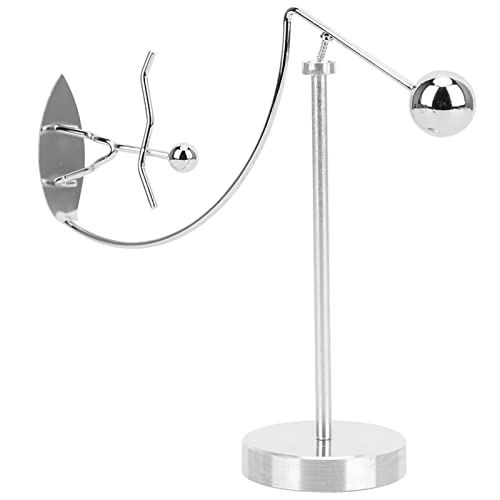 RIZGHWOY Desktop -Dekoration Newtons Pendulum Cradle Little Man Bildungsspielzeug, Metallmaterial, Geeignet für Geschäftliche Geschenke und Geburtstagsgeschenke (Surfen Kleiner Prinz) von RIZGHWOY