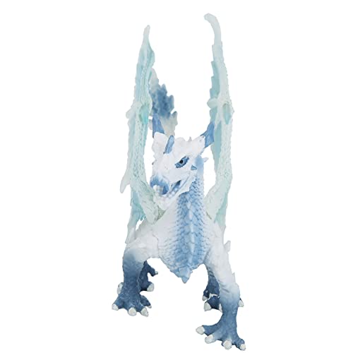 RIZGHWOY Dragon Figure Model Bildungsspielzeug Lebensee Simulation Dragon Spielzeug für Meereis Wild seit über 3 Jahren Grünes Plastik (153 Eisdrache) von RIZGHWOY