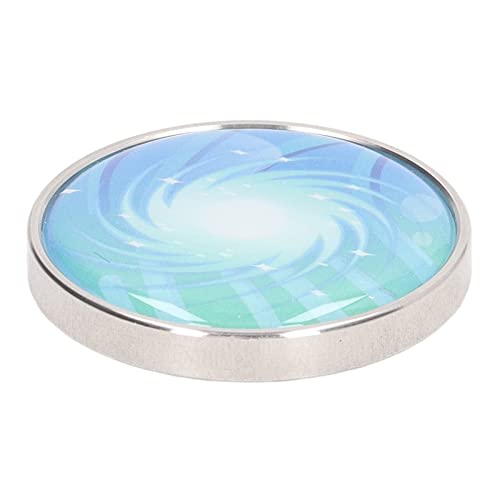 RIZGHWOY Edelstahl -Desktop Rotierendes Spielzeug mit Holographischer Raumfoto für Endlosen Spaß - Schreibtisch Rotierendes Board Spielzeug Zur Fantasie Entfesselt (#3) von RIZGHWOY