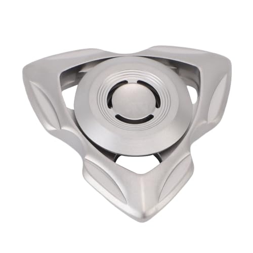 RIZGHWOY Edelstahl Schweres Spinnspielzeug Fingerspitzen Gyroskop Ultra Glattes Spin 3-5 Minuten CNC Schneiden für Erwachsene RIZGHWOY Edelstahl Schweres Spinnspielzeug Fingerspitzen Gyroskop Ultra Glattes Spin 3-5 Minuten CNC Schneiden für Erwachsene von RIZGHWOY