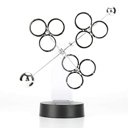 RIZGHWOY Elektronische Perpetual Motion Revolving Helestial Model Art Craft Desk Dekoration für Zuhause/Büro von RIZGHWOY