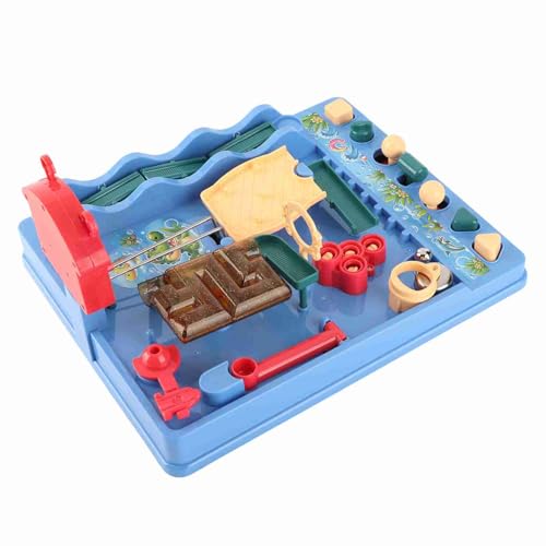RIZGHWOY Erwachsene Tragbare Mini -Wasserpark -Labyrinth Tisch Desktop Spielspielzeug, Neueste Dynamische, Umweltfreundliche Safe Toy, Verbesserung der Handye Koordination für Familienspaß RIZGHWOY Erwachsene Tragbare Mini -Wasserpark -Labyrinth Tisch Desktop Spielspielzeug, Neueste Dynamische, Umweltfreundliche Safe Toy, Verbesserung der Handye Koordination für Familienspaß von RIZGHWOY