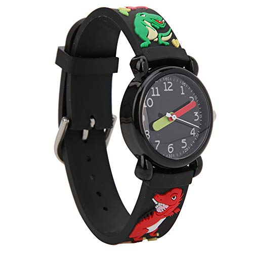 RIZGHWOY Gurt PVC Cariés Arréprépropoire Quarz für 3-10 Jahre Alt, Dinosaurier Daily Water Resistant Dinosaur (Dinosaurier) von RIZGHWOY