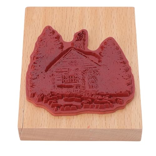 RIZGHWOY Holzstempel Handgefertigter Stempel Holzstempel mit Kompliziertem Dorfmuster für Scrapbooking Craft Card Decoration Journal Planer RIZGHWOY Holzstempel Handgefertigter Stempel Holzstempel mit Kompliziertem Dorfmuster für Scrapbooking Craft Card Decoration Journal Planer von RIZGHWOY